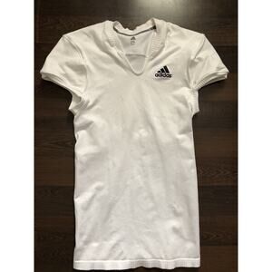 2022 Adidas Pro Elite Blank Football Jersey Cut w/Cropped Sleeves 2XL White NWT